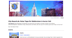 Desktop Screenshot of city-rausch.de